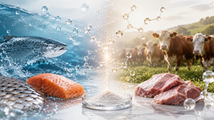 Marine Collagen vs Bovine Collagen: Apa Bedanya dan Mana yang Tepat untuk Produk Anda?