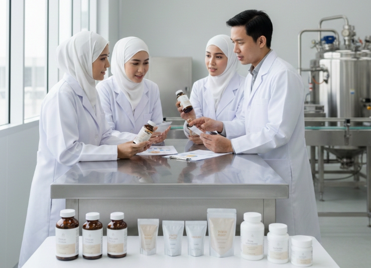 Maklon Beauty Nutrition One Stop: Dari Formula hingga Mass Production