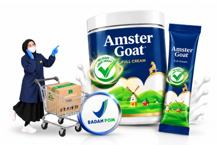 Evolusi Amstergoat: Dari Sachet Silver hingga Mendapatkan Label “Pilihan Lebih Sehat” dari BPOM