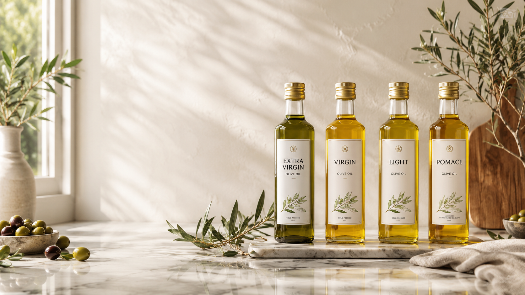 Kenali Jenis Olive Oil: Extra Virgin, Virgin, Light, dan Pomace