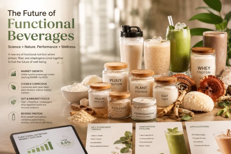 Protein + Fiber + Adaptogen: Kombinasi Baru Produk Functional Food yang Sedang Naik Daun