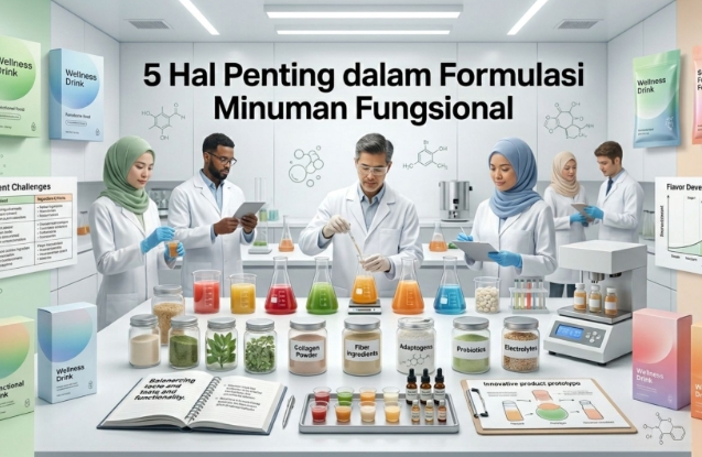 5 Hal Penting dalam Formulasi Minuman Fungsional