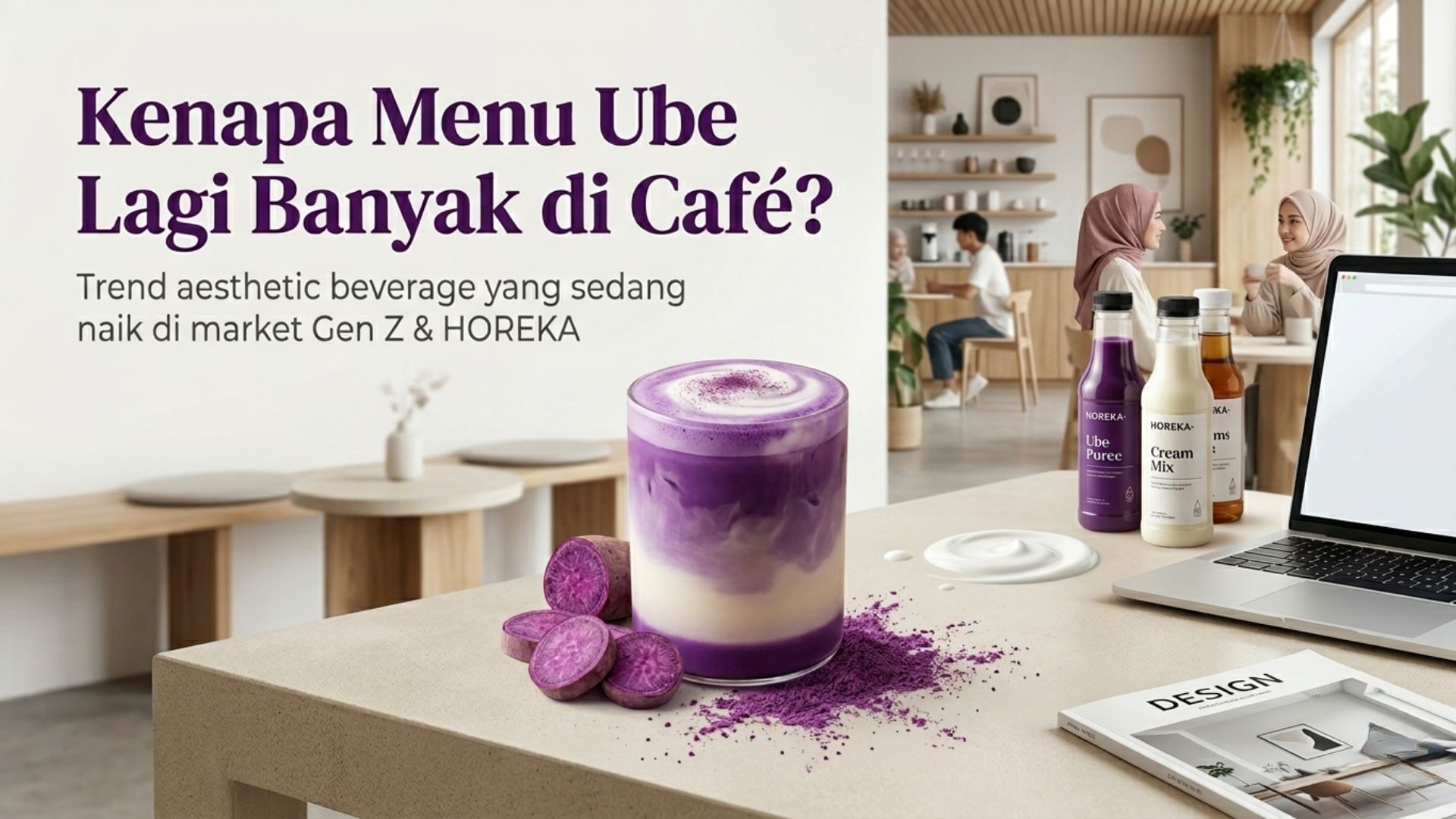 Kenapa Menu Ube Lagi Banyak di Café?